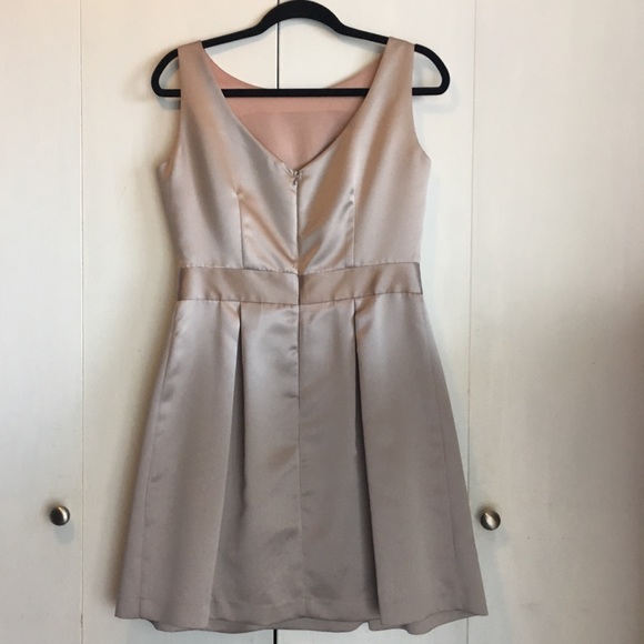 VINTAGE Hollywood fit & flare satin dress - Picture 2 of 6